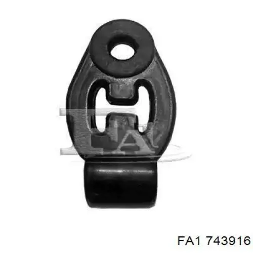 Almohadilla de tope silenciador FA1 743916 precio, desde 1,84 EUR