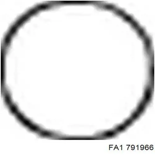 18009100 Ajusa Anillo de la tubería de admisión del silenciador