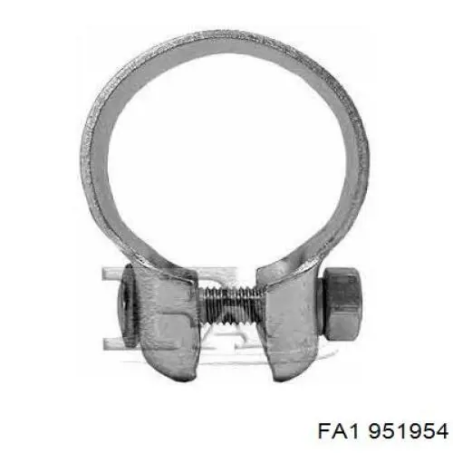 Abrazadera delantera del silenciador FA1 951954 precio, desde 2,85 EUR