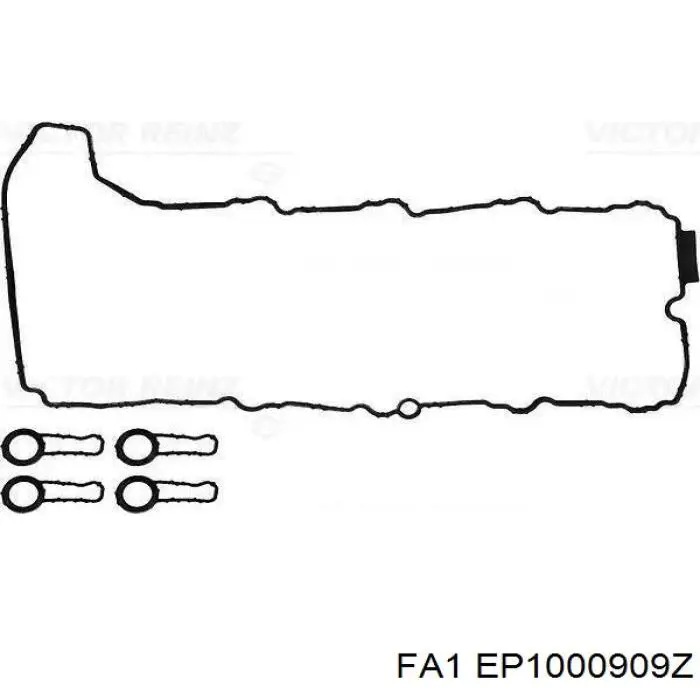 EP1000-909Z FA1 juego de juntas, tapa de culata de cilindro, anillo de junta