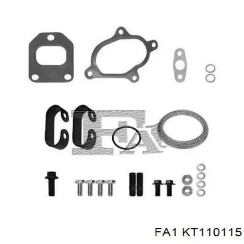 KT110115 FA1 Junta de turbina, kit de montaje