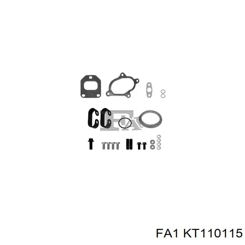 Junta de turbina, kit de montaje FA1 KT110115 precio, desde 25,24 EUR