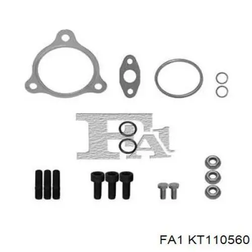 KT110560 FA1 Junta de turbina, kit de montaje