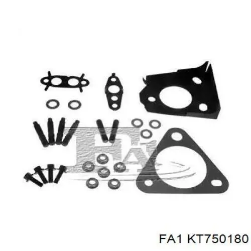 KT750180 FA1 Junta de turbina, kit de montaje