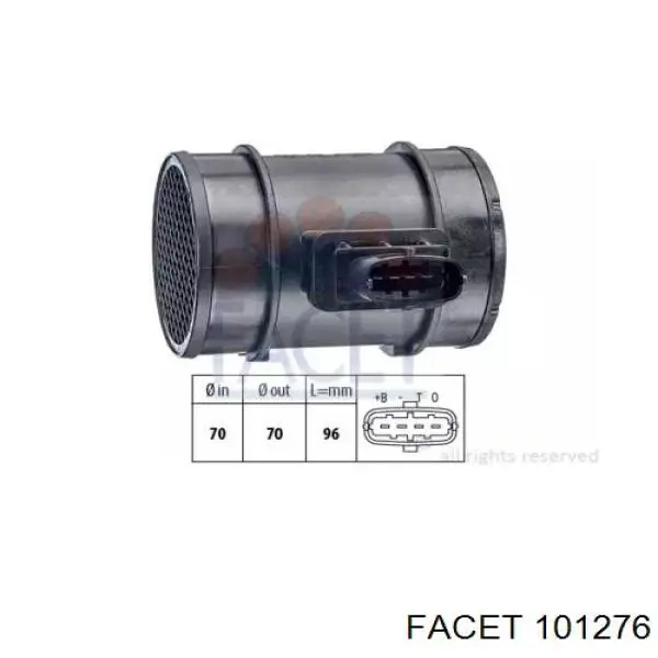 Sensor MAF Facet 101276