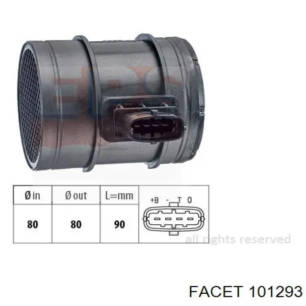 281002764 Bosch medidor de masa de aire