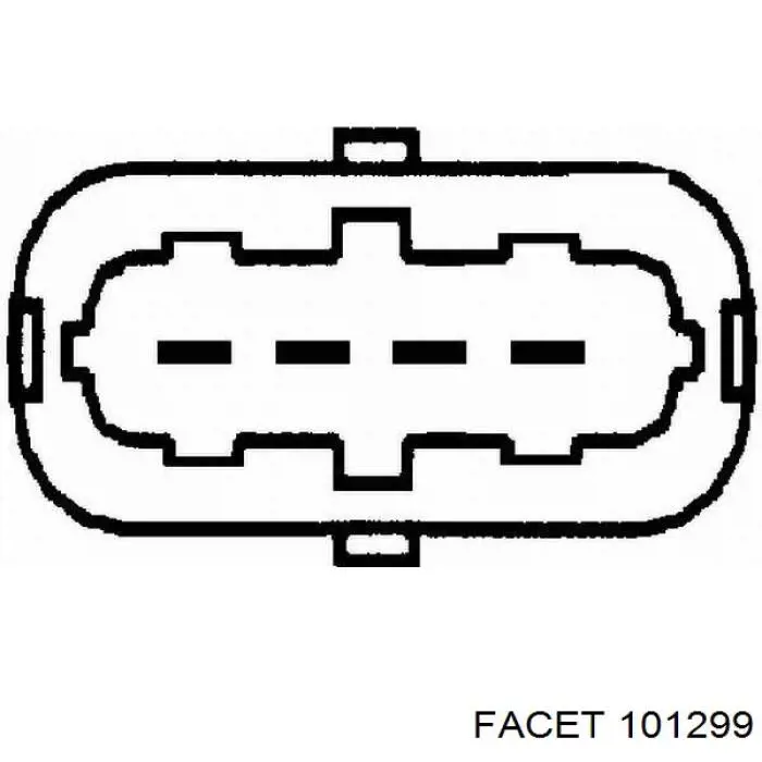 55206757 Ford Sensor de flujo de aire