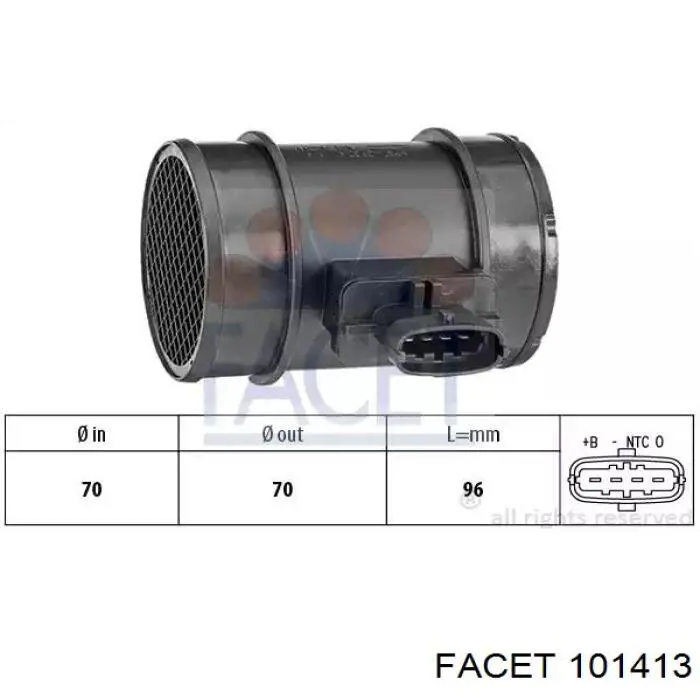 Medidor de flujo de aire Bosch 281006054 precio, desde 69,77 USD