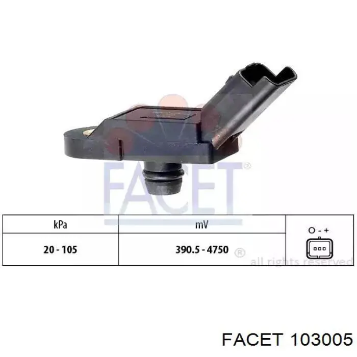 Comprar 261230057 Bosch Sensor de presión del colector de admisión