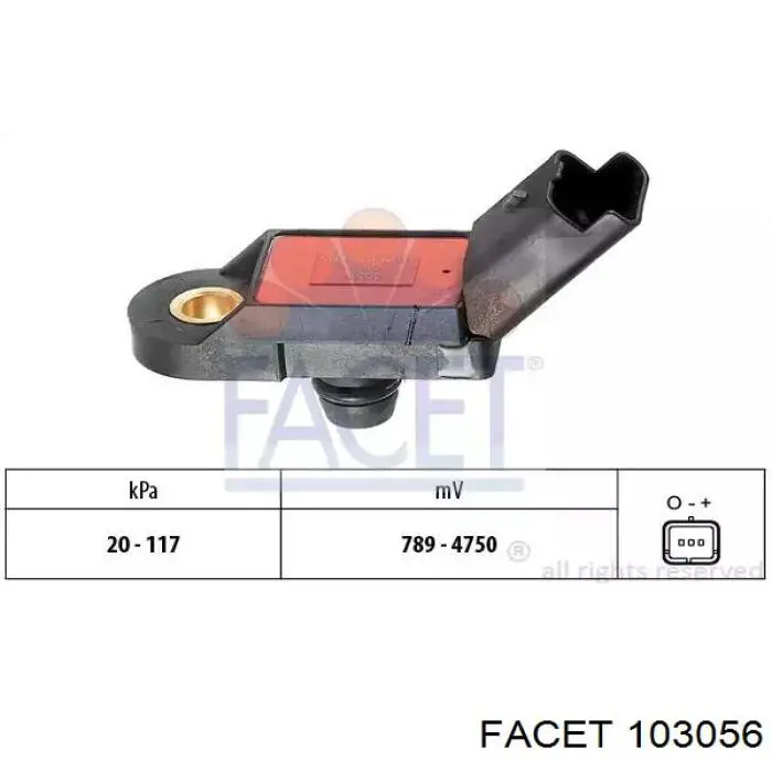 Comprar 96725 NGK Sensor de presión del colector de admisión
