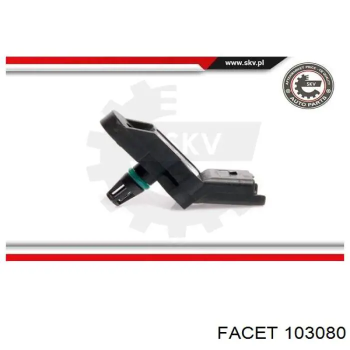 Sensor de presión del aire de admisión Peugeot/Citroen 9804395480