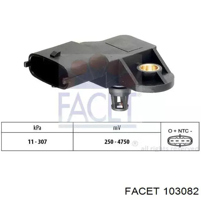 Comprar LR091865 Land Rover Sensor de presión del colector de admisión