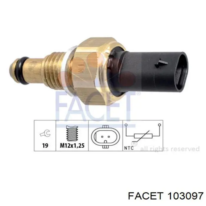2S6A9F479BC Ford Sensor De Presion Del Colector De Admision