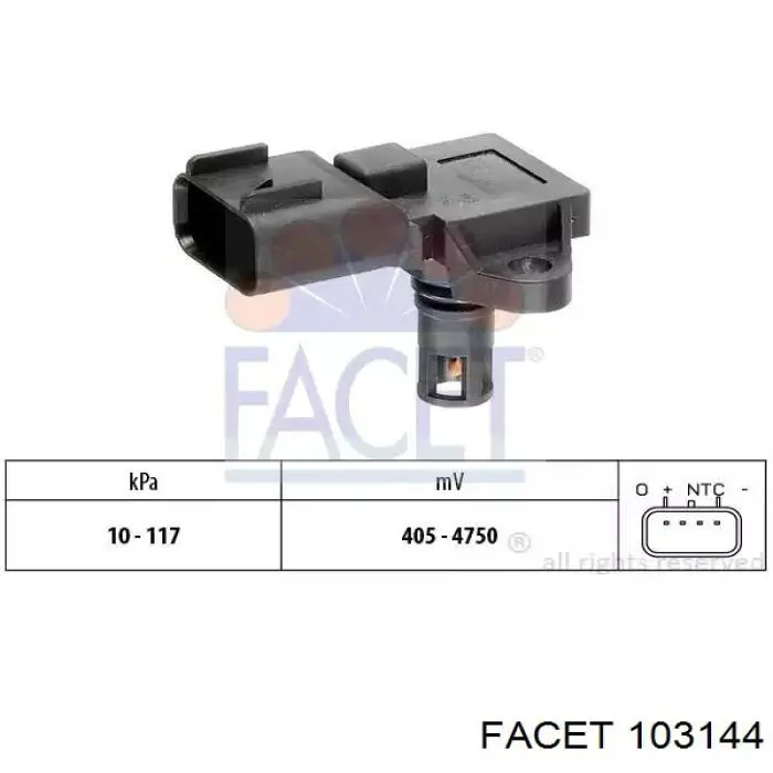 Comprar MR985032 Mercedes Sensor de presión del colector de admisión