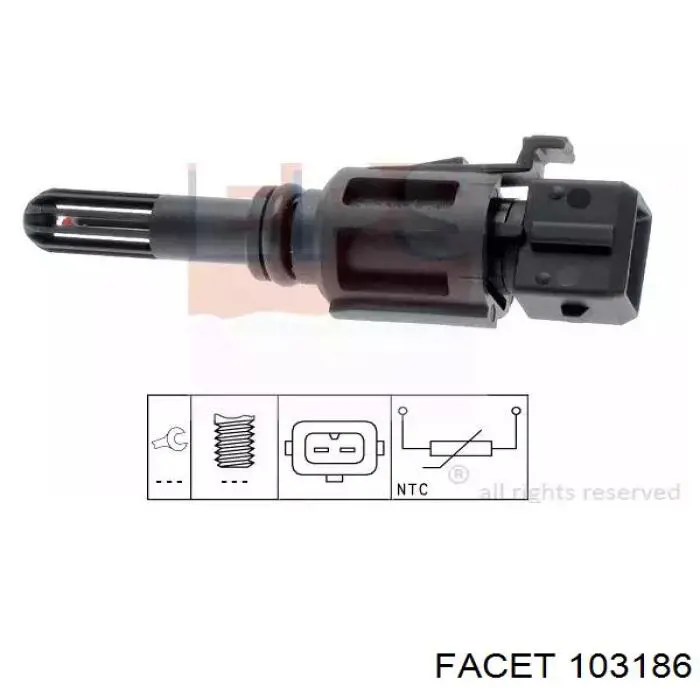 1689133 Ford Sensor De Presion Del Colector De Admision