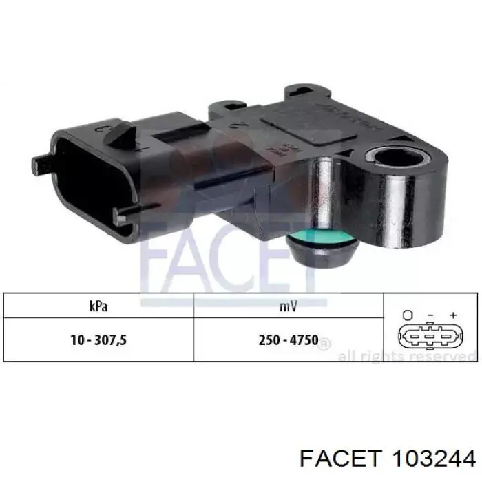 Comprar 0261230453 Bosch Sensor de presión del colector de admisión