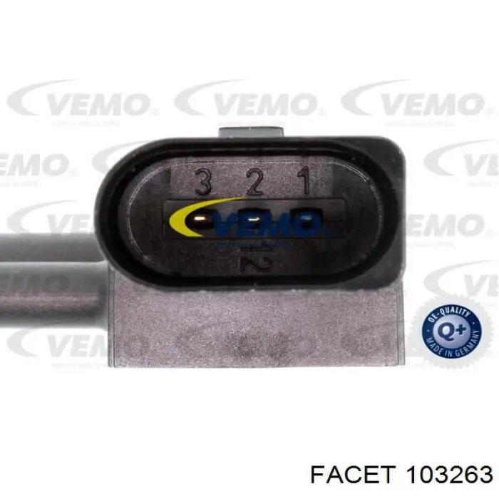 Sensor de presion gases de escape 103263 Facet