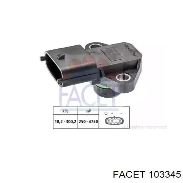 Sensor, presión colector de admisión  Bremi 35055 precio, desde 32,31 EUR