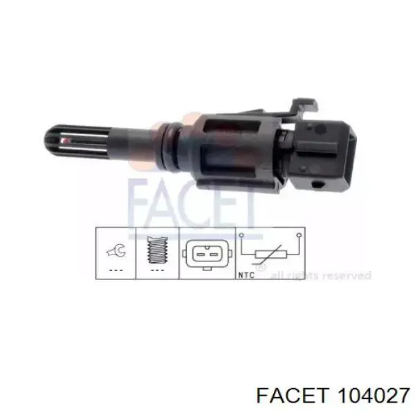 Sensor de temperatura del aire de admisión Land Rover NNK000020 precio, desde 12,71 EUR