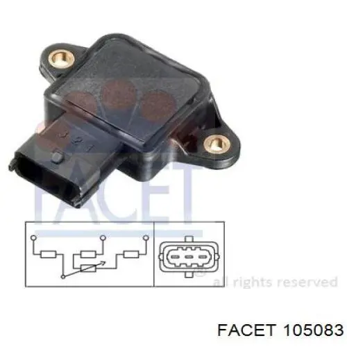 Sensor, posición mariposa Renault LOGAN KS