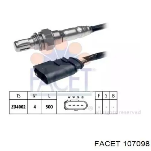 Sonda de oxígeno ERA Benelux 570133A precio, desde 88,44 EUR