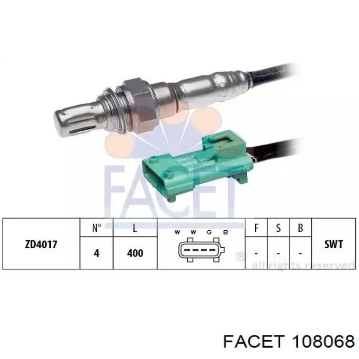 Comprar DE6001549007C DECARO Sensor de oxígeno previo al catalizador