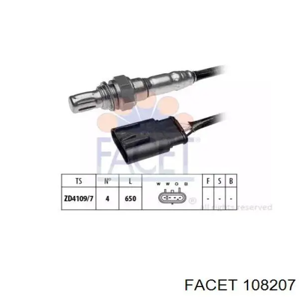 Sonda de oxígeno FAE 77690 precio, desde 54,97 EUR