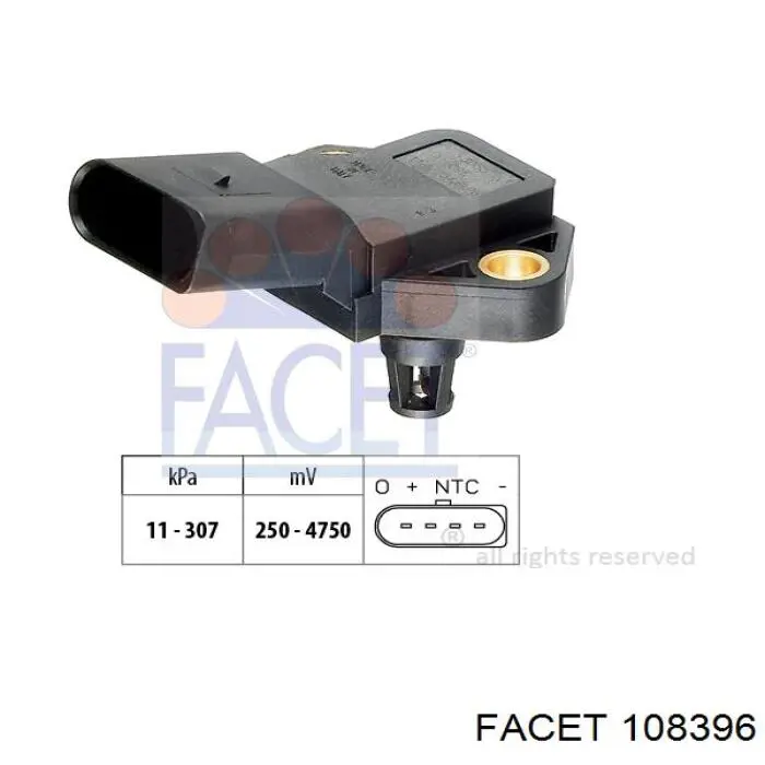 Sensor de oxígeno previo al catalizador 55202582 Fiat/Alfa/Lancia