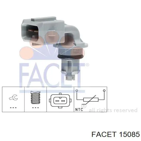 15085 Facet rotor del distribuidor de encendido