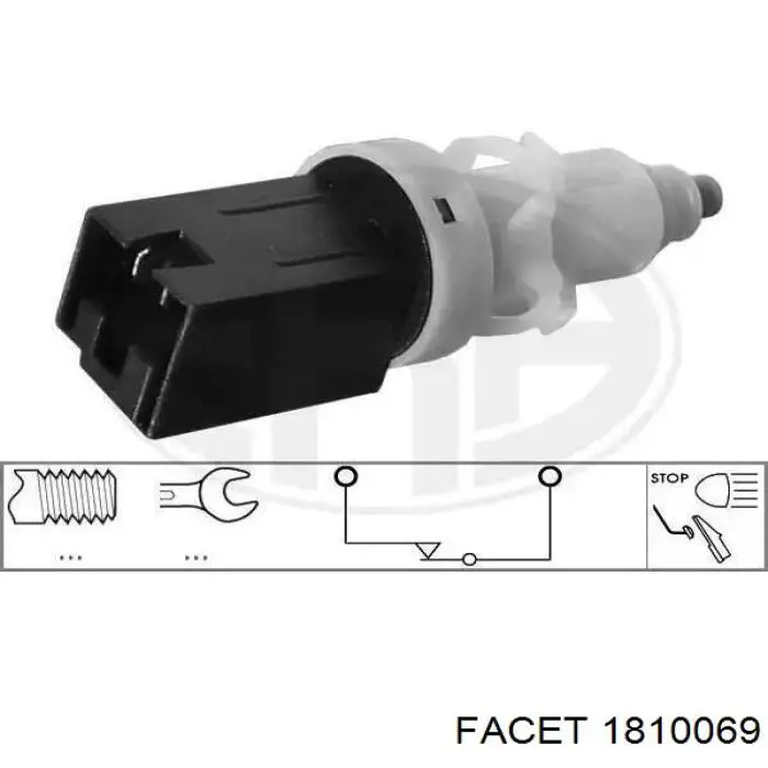 Interruptor de luz de freno 330051 ERA