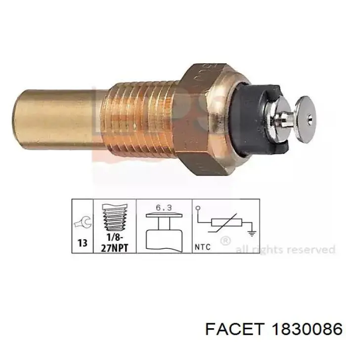 Sensor de temperatura del refrigerante VAG 251919501B precio, desde 10,56 EUR