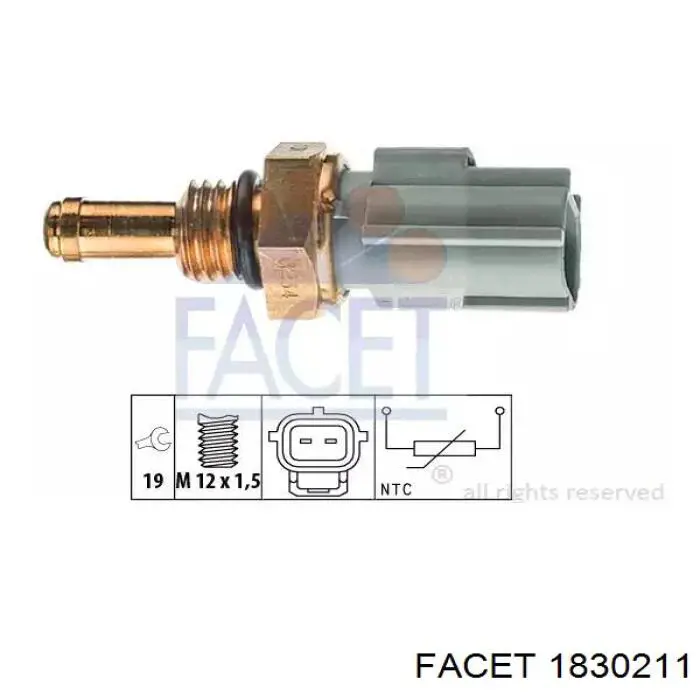 Comprar 96056758 General Motors Sensor de temperatura de agua