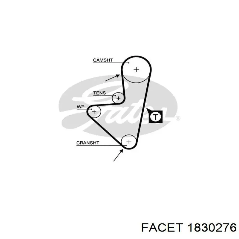 Sensor de temperatura 1830276 Facet