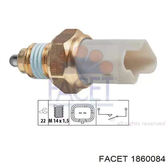 Comprar 177824 Febi Interruptor de luz de marcha atrás