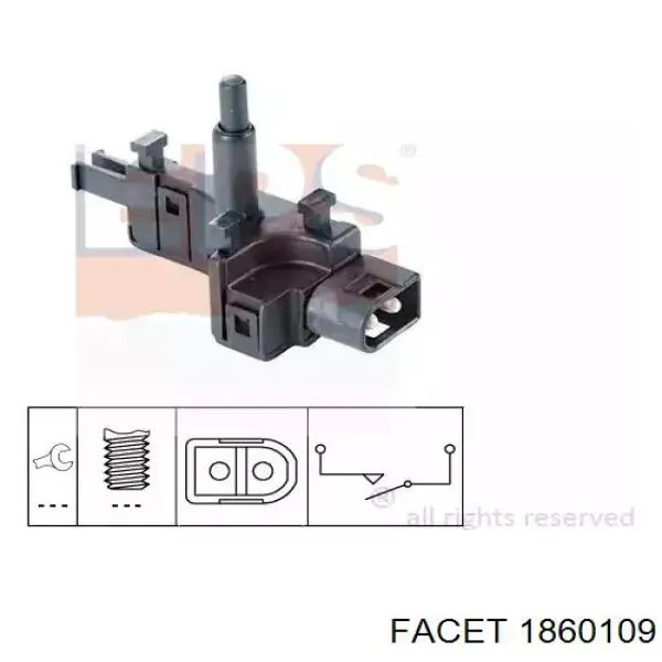 Comprar 90337100 Opel Interruptor de luz de marcha atrás