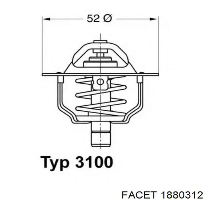 Termostato Land Rover GTS301 precio, desde 8,85 EUR