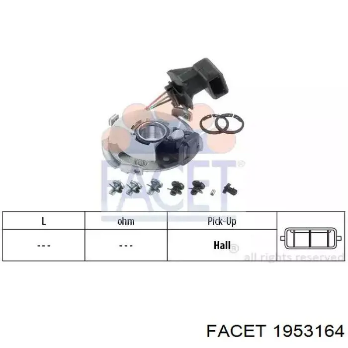 Sensor de cigüeñal 24426045 General Motors