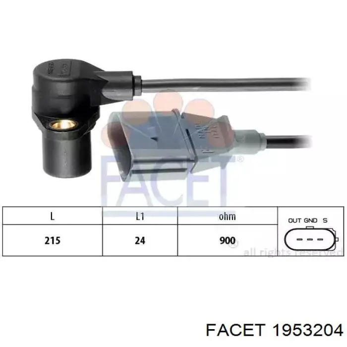 Sensor de velocímetro VAG 01M927321