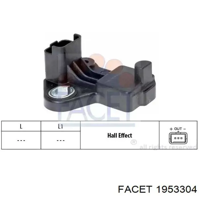 30711660 Volvo Sensor de posición del cigüeñal