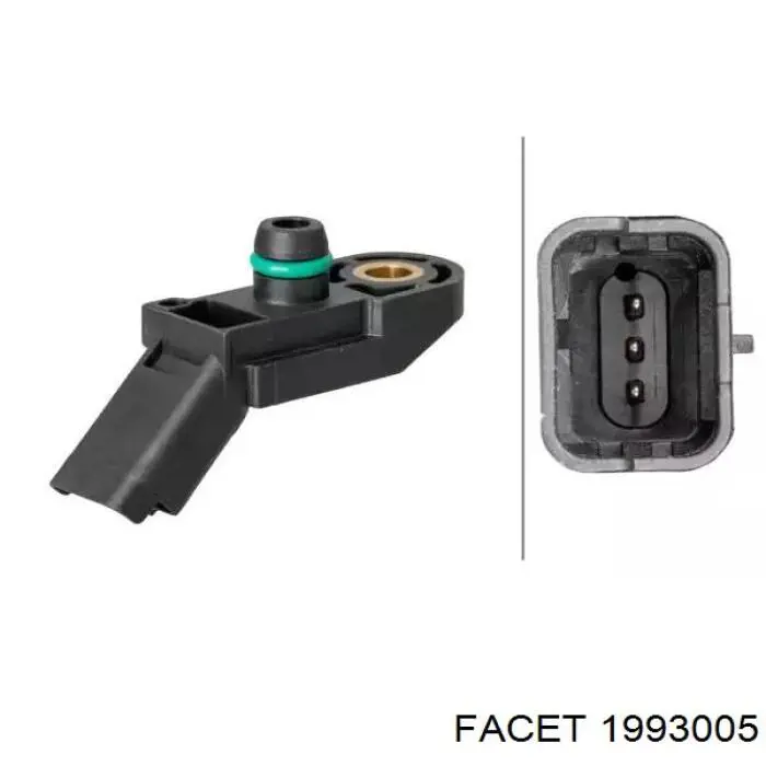 Comprar 9639418880 Renault (RVI) Sensor de presión del colector de admisión