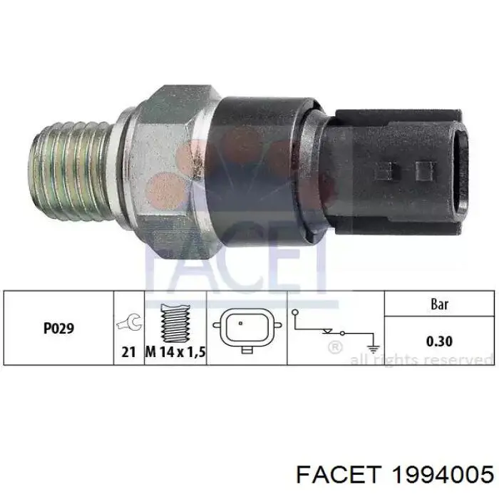 Sensor de temperatura de mezcla de aire Renault (RVI) 165802799R
