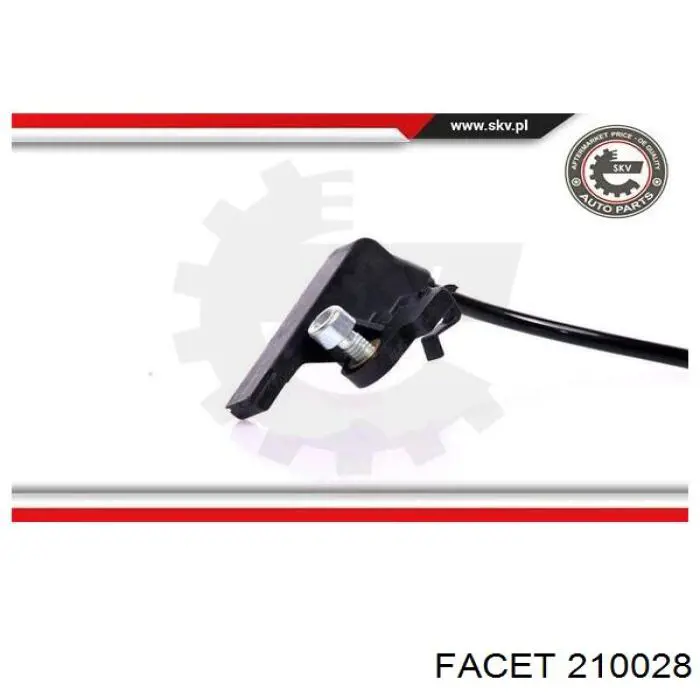 Sensor ABS trasero 454589 Peugeot/Citroen