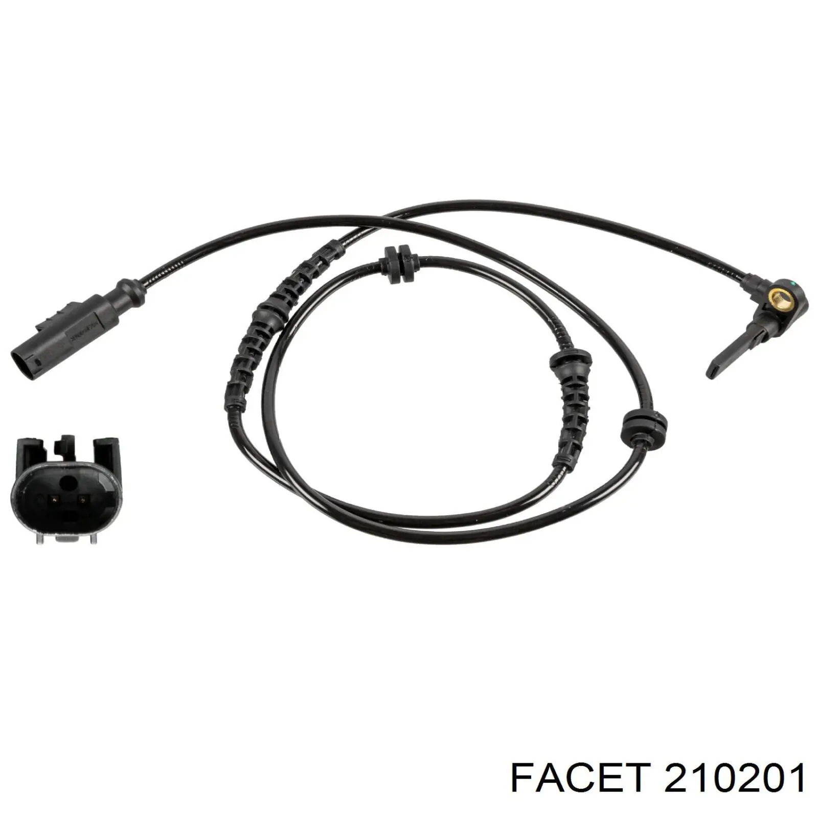 Sensor ABS delantero Facet 210201