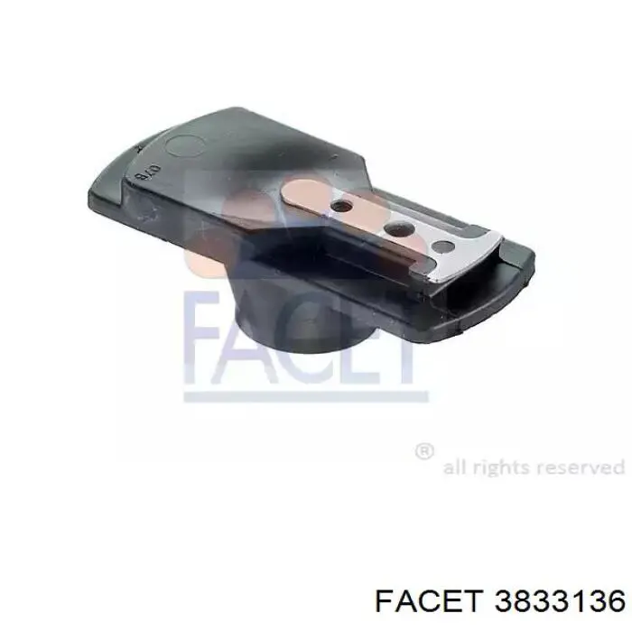 Rotor del distribuidor de encendido 3833136 Facet