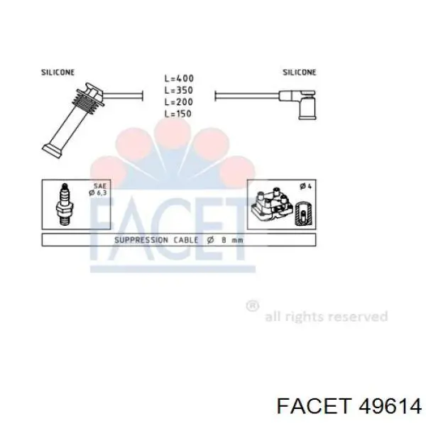 986357271 Bosch juego de cables de encendido