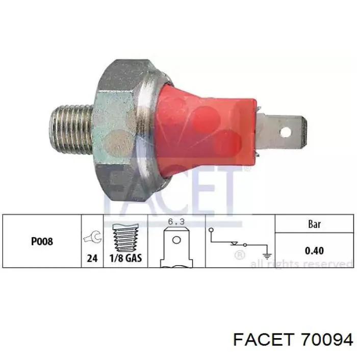Manómetro de presión de aceite Hyundai/Kia 9475035010 precio, desde 4,97 EUR