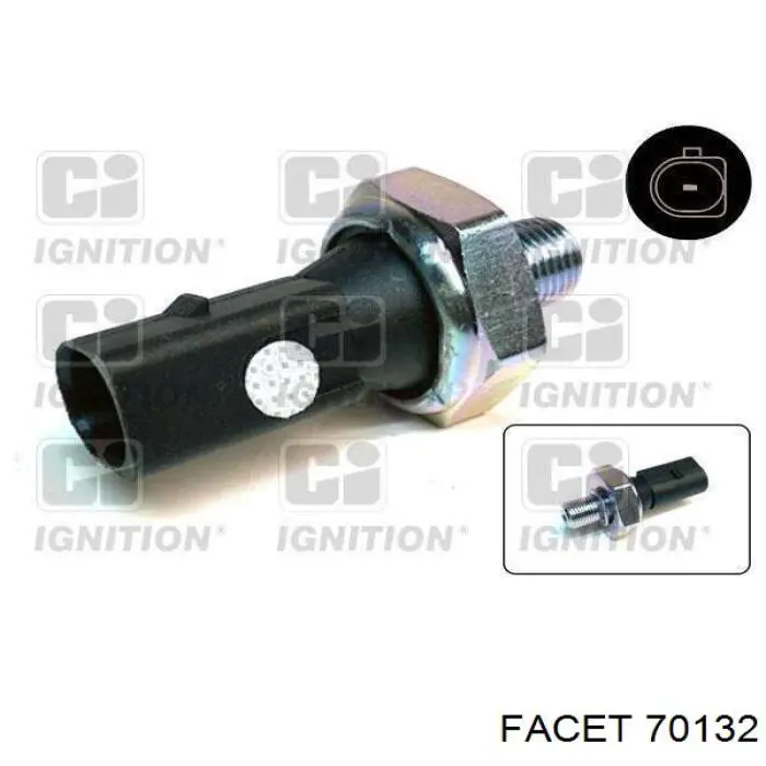 Indicador, presión del aceite Audi A4 8EC