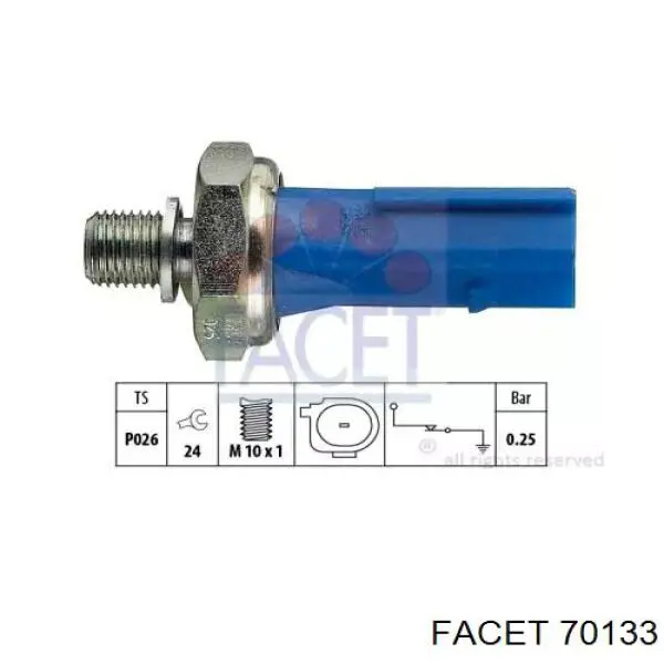 Sensor de aceite VAG 028919081J