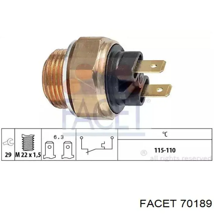 509 0513 Autotechteile sensor de presión de aceite