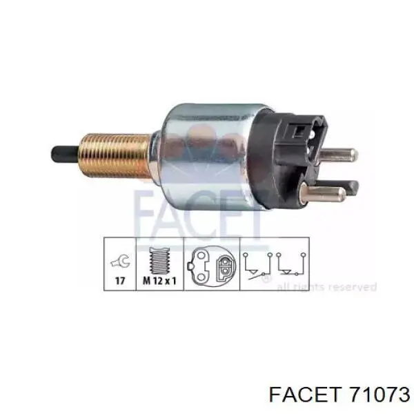 Interruptor de luz de freno Mercedes A0005458709 precio, desde 13,17 EUR